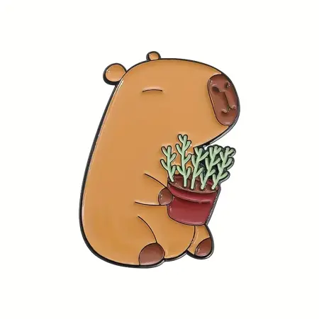 Kapybara s větví